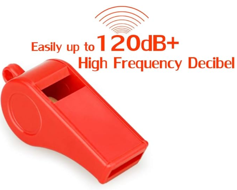 Safety Whistle w/ Lanyard