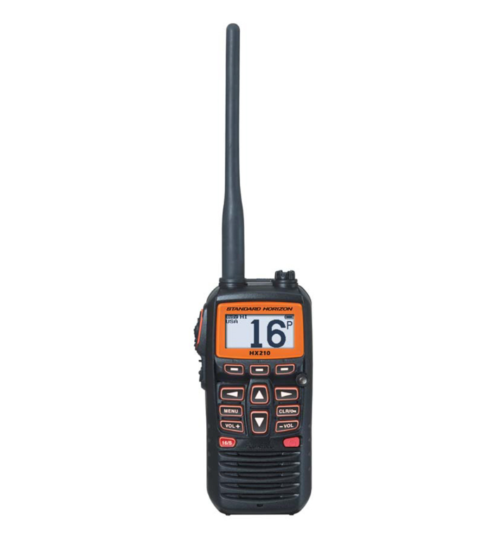 Standard Horizon HX210 6W Floating Handheld Marine VHF Transceiver